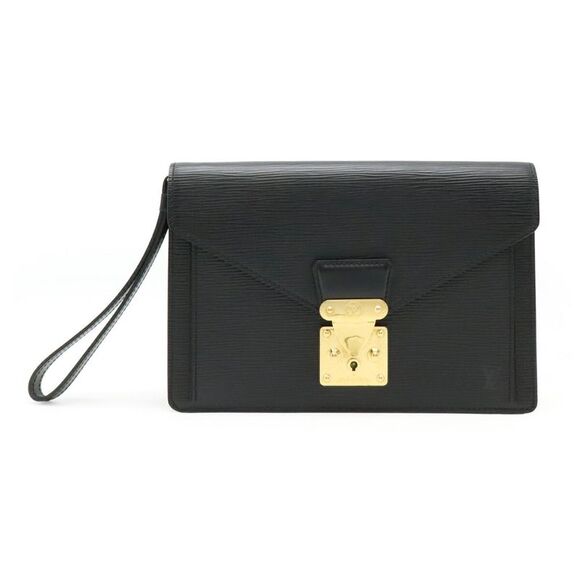 Louis Vuitton Pochette Seliere Dragonne Epi Clutch Bag - Picture 1 of 6